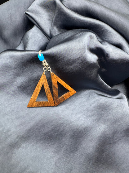 BOUCLES D'OREILLES NOYER