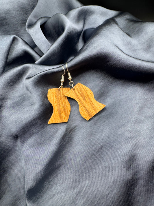 BOUCLES D'OREILLES HÊTRE