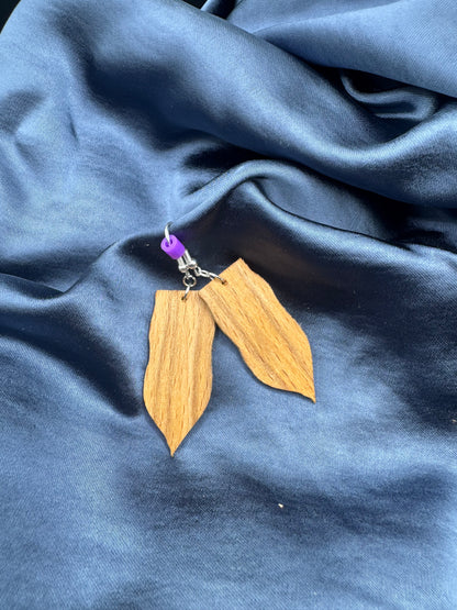 BOUCLES D'OREILLES HÊTRE