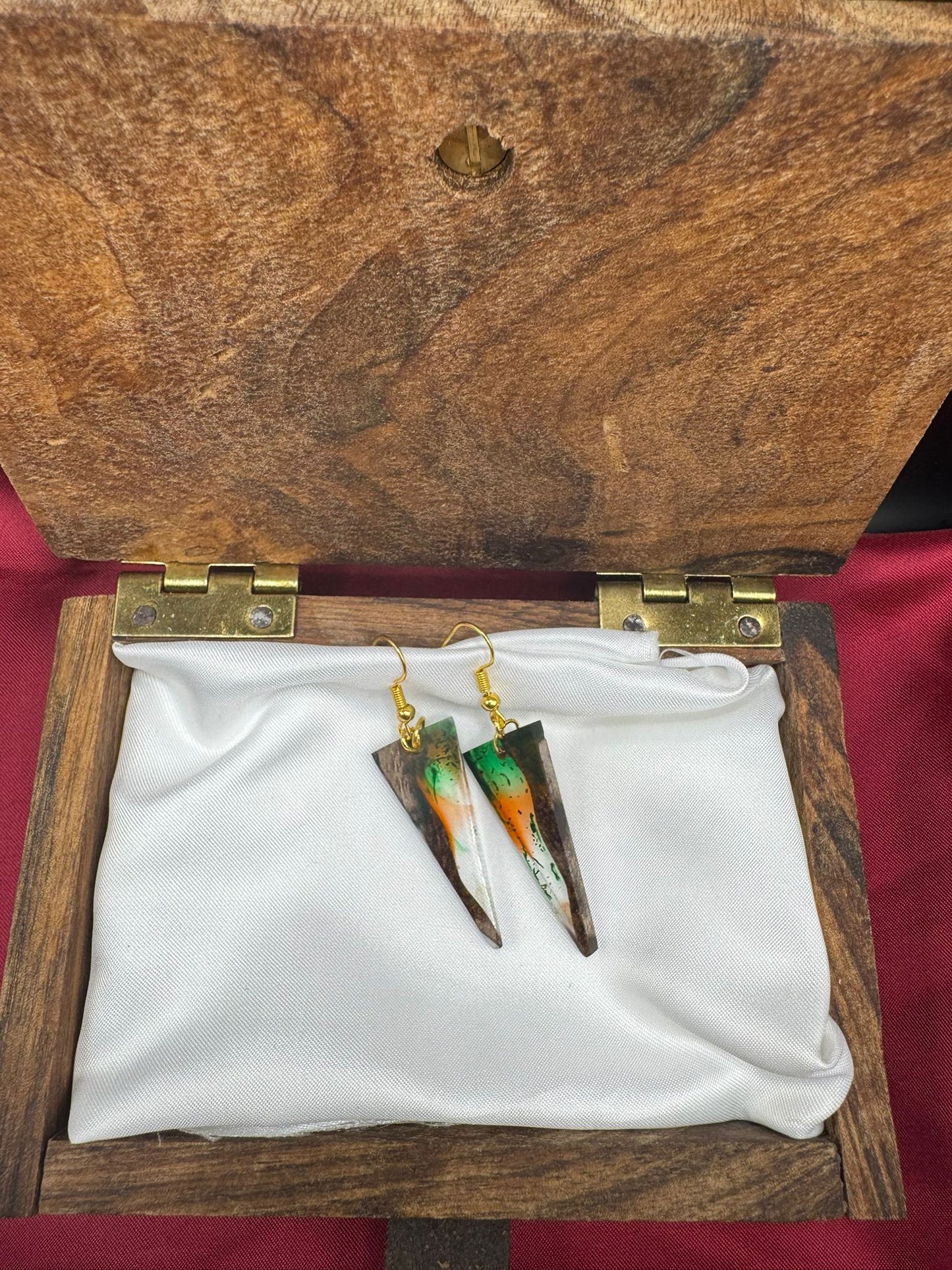 BOUCLES D'OREILLES EPOXY