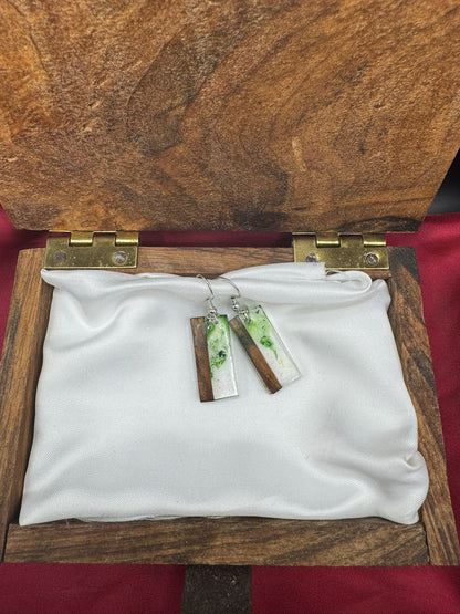 BOUCLES D'OREILLES EPOXY