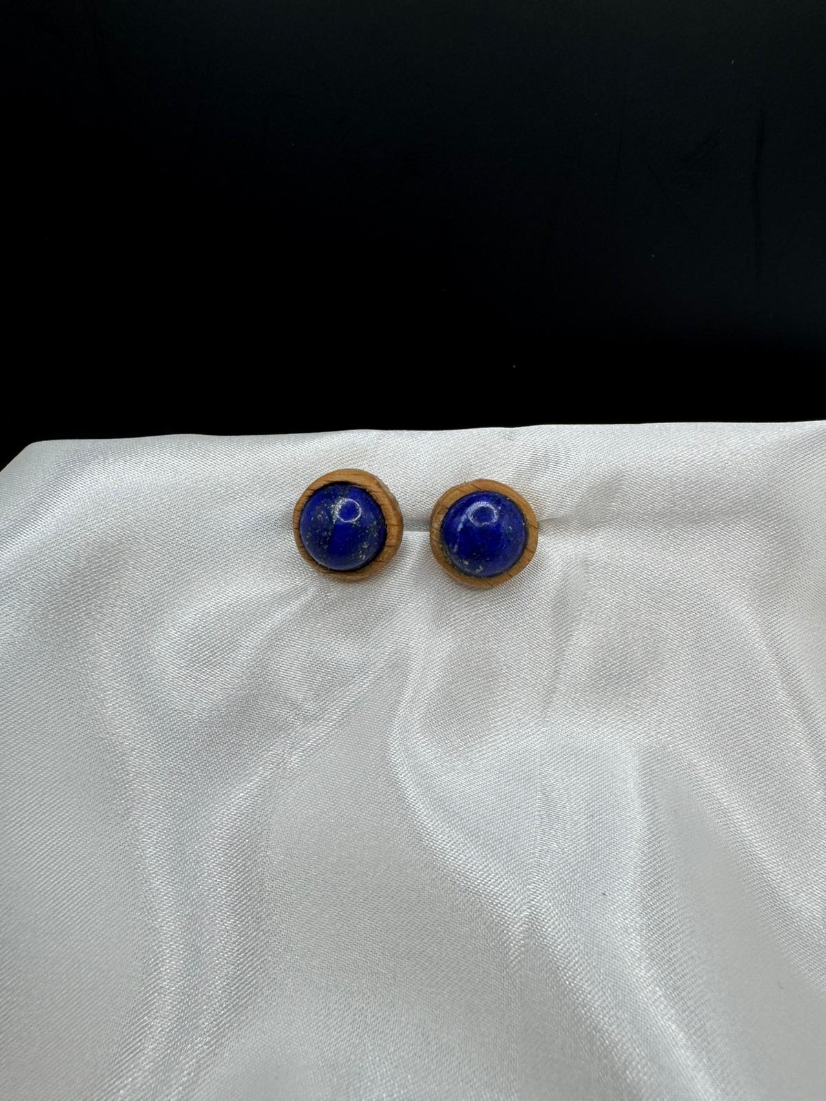 BOUCLES D'OREILLES LAPIS-LAZULI