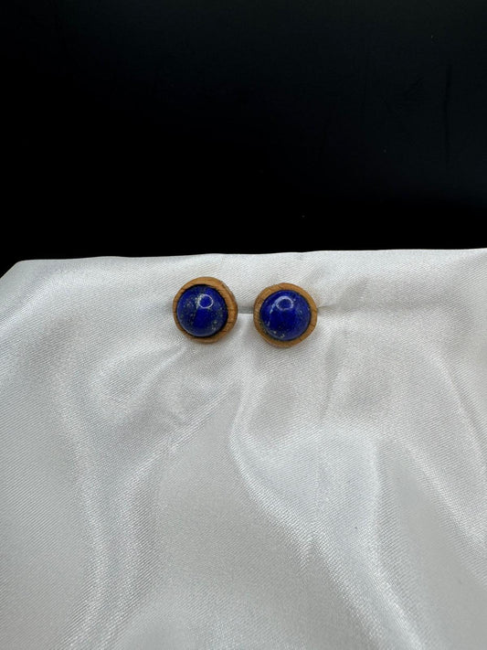 BOUCLES D'OREILLES LAPIS-LAZULI
