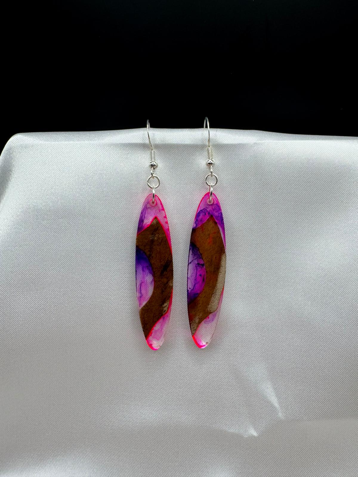 BOUCLES D'OREILLES EPOXY