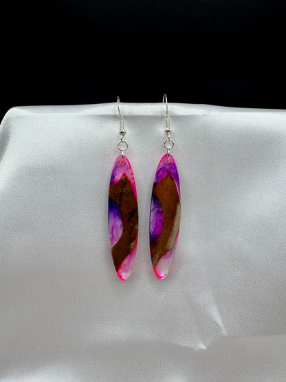 BOUCLES D'OREILLES EPOXY