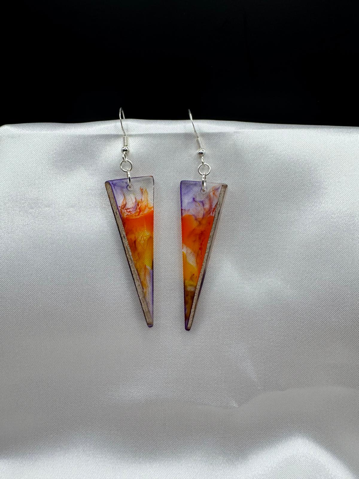 BOUCLES D'OREILLES EPOXY