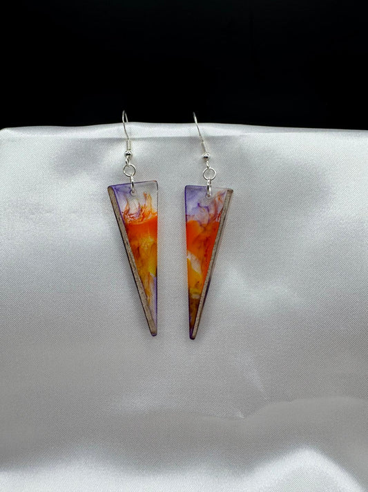 BOUCLES D'OREILLES EPOXY