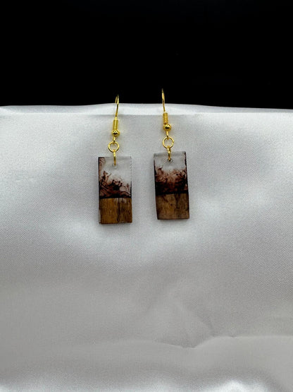 BOUCLES D'OREILLES EPOXY