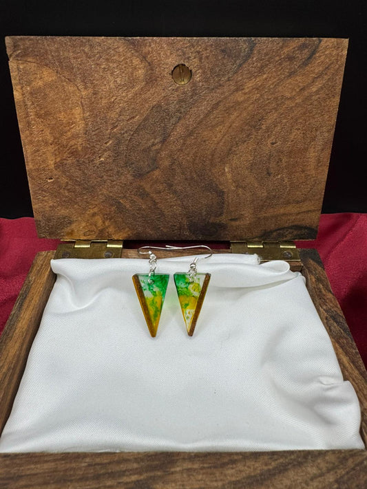 BOUCLES D'OREILLES EPOXY