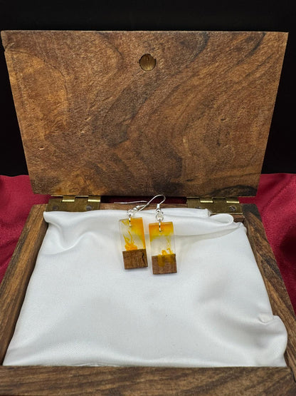 BOUCLES D'OREILLES EPOXY