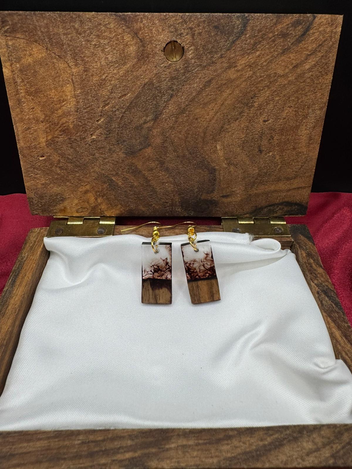 BOUCLES D'OREILLES EPOXY