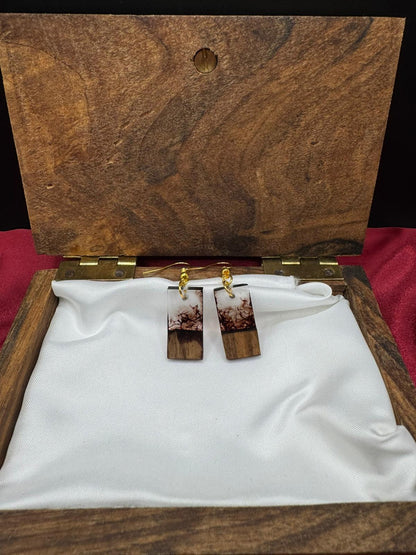 BOUCLES D'OREILLES EPOXY