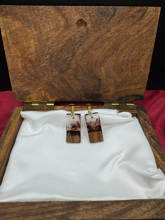 BOUCLES D'OREILLES EPOXY