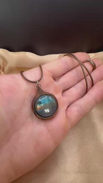 Pendentif Labradorite