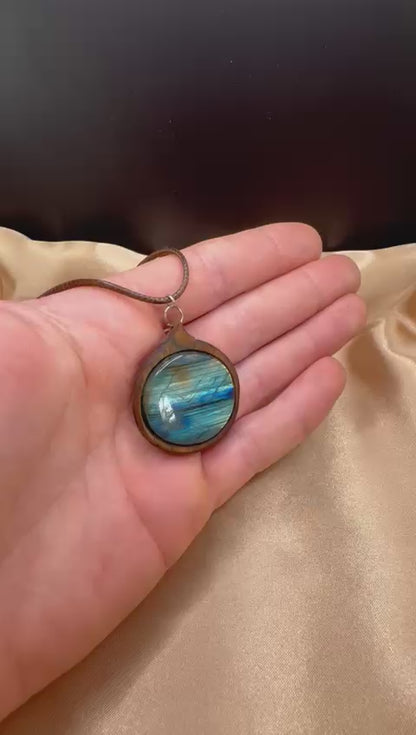 Pendentif Labradorite